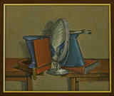  Still Life with Blue Jug and Measuring Cone
